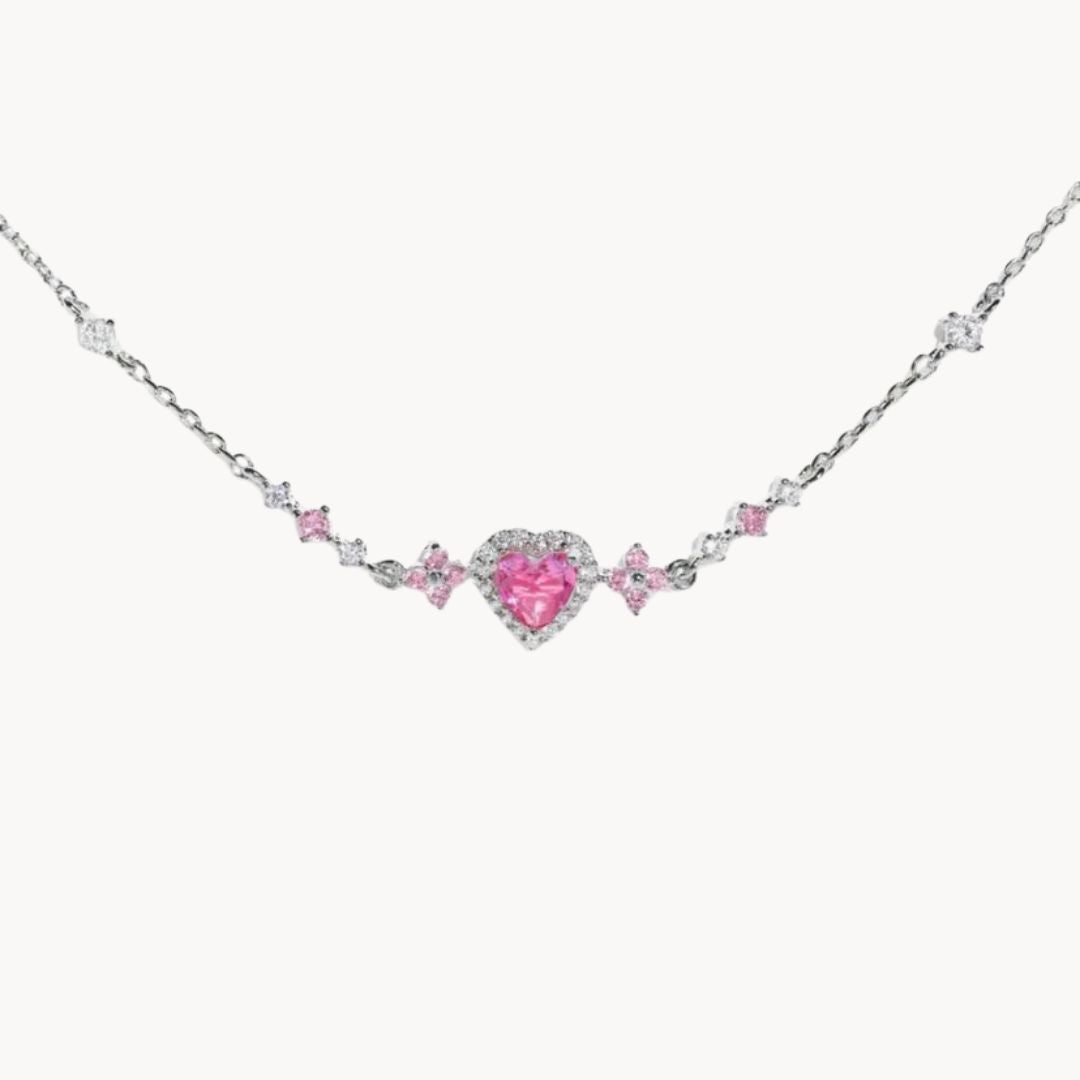 Narukvica u obliku srca s cirkonima