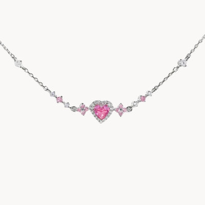 Narukvica u obliku srca s cirkonima