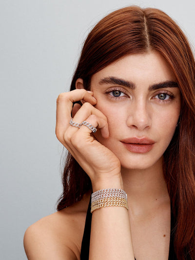 Cuban moissanite narukvica