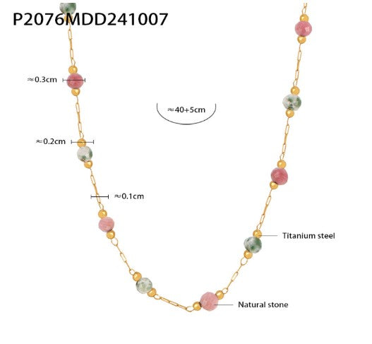 Ogrlica od kamenčića Lulu