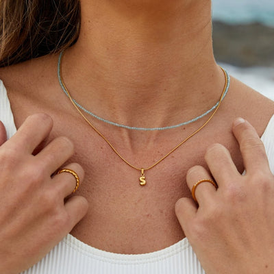 Ogrlica s mjehurićima slova