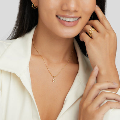 Ogrlica s mjehurićima slova