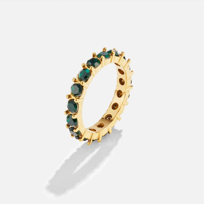 Prsten od kristala s ljepotom smaragda