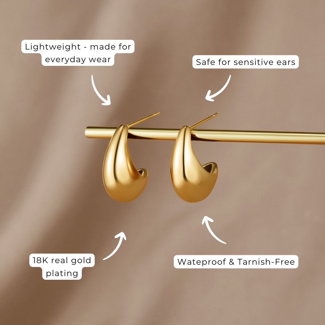 Mali zlatni zakrivljeni krugovi