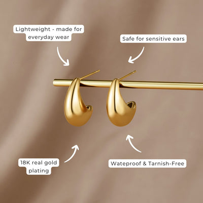 Mali zlatni zakrivljeni krugovi