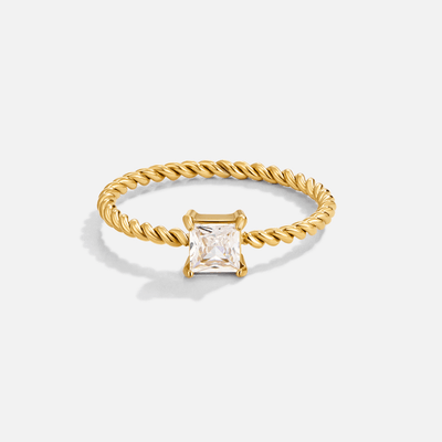 Pleteni prsten od stakla Sofije