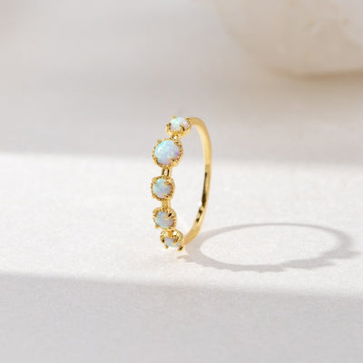 Tiffany prsten s opalom