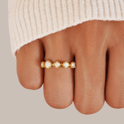 Tiffany prsten s opalom